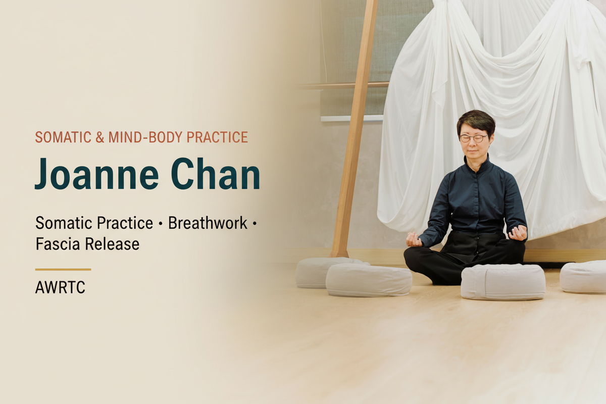 Joanne Chan somatic and mind-body practice at AWRTC