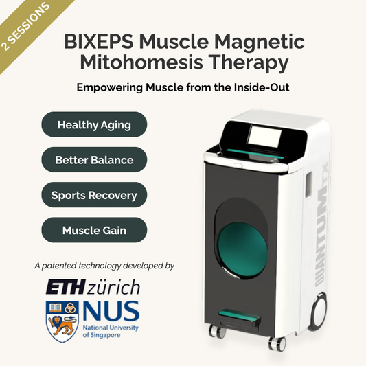BIXEPS Muscle Magnetic Mitohomesis Therapy (2 sessions)