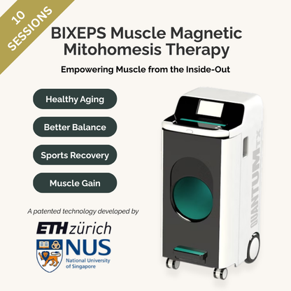 BIXEPS Muscle Magnetic Mitohomesis Therapy (10 Sessions)