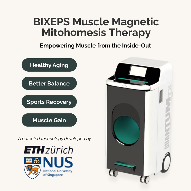BIXEPS Muscle Magnetic Mitohomesis Therapy