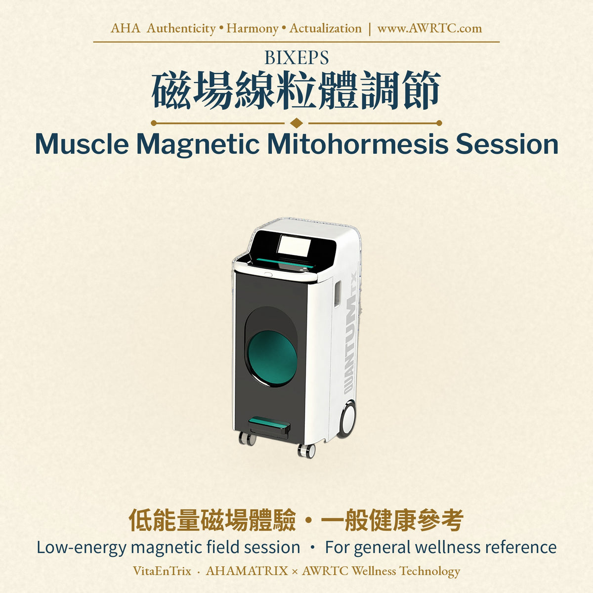 BIXEPS Muscle Magnetic Mitohormesis Session｜BIXEPS 磁場線粒體調節