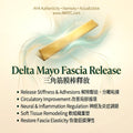 Delta Mayo Fascia Release Training Class using triangular fascia tool to release stiffness and adhesions, improve circulation, regulate neural inflammation and restore fascia elasticity. AHA AWRTC experience.
