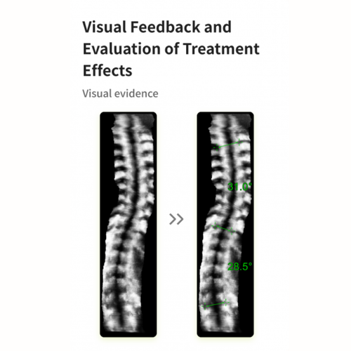 3D Scoliosis Ultrasound Scan with Analysis Report Scoliscan®